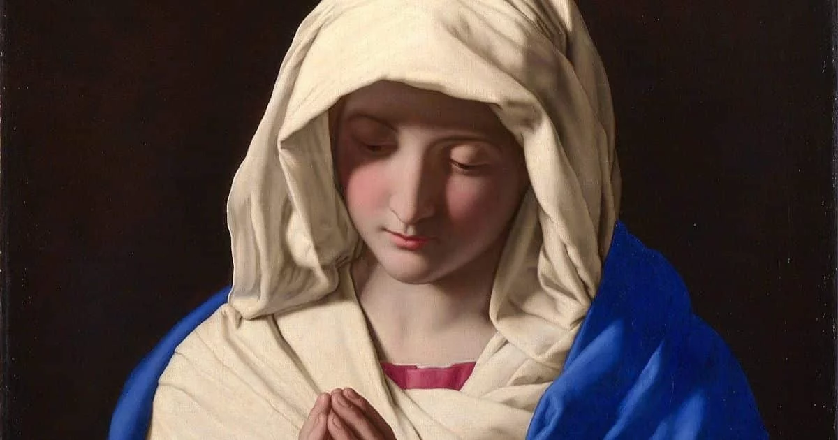 belleza física de la Virgen María